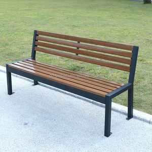 Banco de Aluminio para Exteriores, Banco de Jardín de Metal, Asientos Públicos para Parques y Plazas, Gran Venta 2024 - Product Image 5