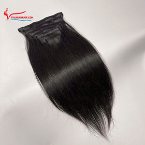 Extensiones de Cabello Humano con Clip, Cabello Humano Vietnamita 100%, Sin Caída, Sin Enredos, Más Vendidas - Product Image 5