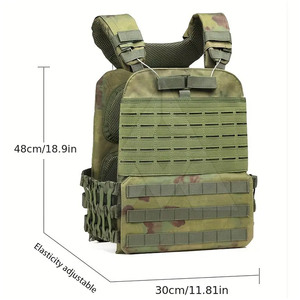 เสื้อกั๊กออกกําลังกายถ่วงน้ําหนักสําหรับผู้ใหญ่ขนาดบวกระบายอากาศสีทึบเสื้อกั๊กออกกําลังกายถ่วงน้ําหนักในขายส่ง - Product Image 6