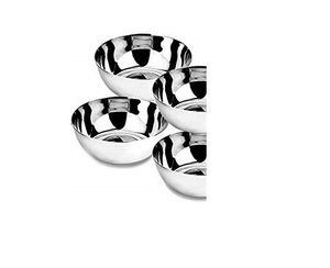 Exquisito Tazón de Comedor Moderno de Acero Inoxidable Hecho a Mano en India, Pulido, para Uso en el Hogar, Restaurantes y Cafeterías - Ecológico - Product Image 3