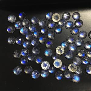 Igi พลอยอัญมณีทรงหลวมขนาด AAA + เกรด4มม. ตัดเป็นพลอยสีรุ้งธรรมชาติผ่านการรับรองความร้อน - Product Image 6