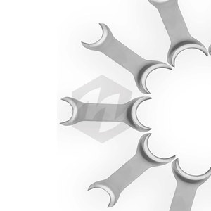 Dental de doble cabeza autoclavable intraoral boca mejilla labio Retractor abridor de acero inoxidable profesional instrumentos médicos orales - Product Image 2