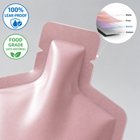 Bolsa de bolsita de gel energético de colágeno líquido con forma personalizada, bolsa de plástico PE para proteína de suero en polvo, muestra de embalaje, bolsa de bebida líquida