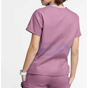 Meilleurs fabricants de hauts classiques à col en V pour femmes, vente chaude, faible MOQ, hauts personnalisables de haute qualité - Product Image 3