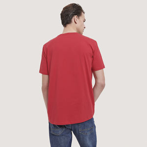 T-shirt d'été 100% coton pour homme, tissu tricoté confortable, design unique, respirant, anti-froissement, faible MOQ - Product Image 4