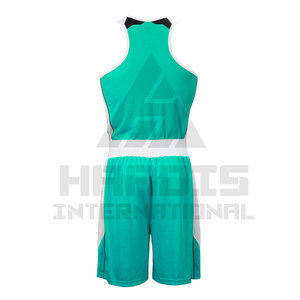 New Arrival <b>Hot</b> Sale Customized Boxing Uniforms Reasonable Price Boxing Uniforms <b>Red</b> Color Adults Boxing Jersey Sets - Product Image 2
