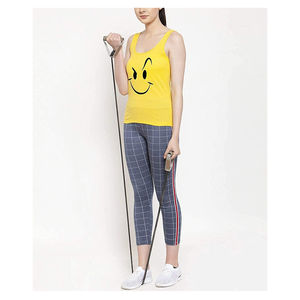 Camiseta sin mangas de nuevo diseño para mujer, chaleco de Color sólido sin mangas, ajustado, Yoga, moda para mujer, camisetas sin mangas para correr, tarifa al por mayor 2025 - Product Image 5