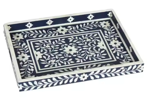 Nueva bandeja de servicio atractiva Diseño único Bone Restaurant & Hotel Supplies con incrustaciones de hueso o mango atractivo y la mejor calidad - Product Image 2