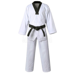 Uniforme de Taekwondo Ligero de Alta Calidad 100% Algodón Grapple Master para Hombre Adulto, Diseño Personalizado, Nuevo Estilo, con Logotipo Personalizado y Talla - Product Image 1