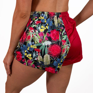 Pantalones cortos de fútbol de poliéster 100% personalizados de alta calidad, pantalones cortos de fútbol con estampado de doble capa de malla de verano para mujer - Product Image 3