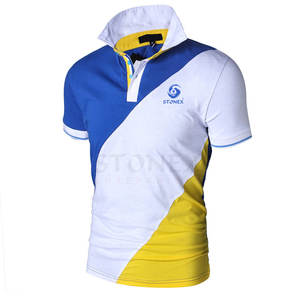 Moda Desgaste Hombres Polo Camiseta Precio Bajo Venta Caliente Ropa Casual Hombres Polo Camiseta - Product Image 1