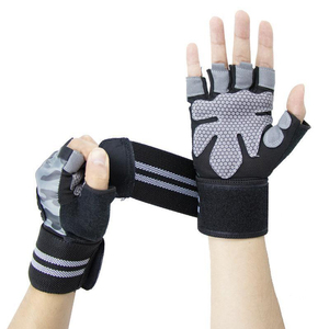 <b>Women</b> Cycling Half Finger <b>Weight</b> Lifting Gloves Fitness Training Gloves Workout Sports Gym Gloves Men - Product Image 3
