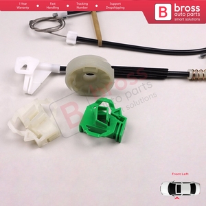 Kit de Reparación de Elevalunas BWR483, Puerta Delantera Izquierda para Cordoba MK1 6K1 6K2 Vario 6K5 Inca 6K9 6K4837401P - Product Image 5