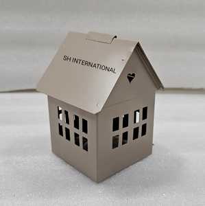 เชิงเทียนทรงรีทำด้วยมือศิลปะเหล็กขนาดเล็กโบราณเป็นมิตรกับสิ่งแวดล้อมที่วางเทียนชาตกแต่งบ้านคริสต์มาส - Product Image 1