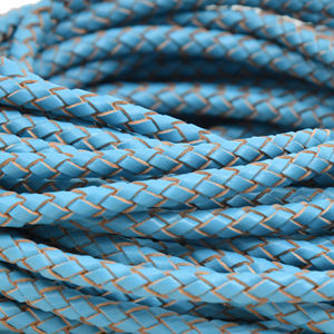 Cordon de Bolo tressé en cuir de vache durable Bracelet de bijoux flexible de haute qualité pour bricolage artisanat perles pendentifs et accessoires - Product Image 5