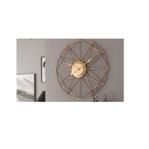 Antique Style <b>Wall</b> <b>Clock</b> Luxury <b>Wall</b> <b>Clock</b> Gold Round Metal <b>Moving</b> <b>Gear</b> <b>Clock</b> with Handmade Use for Home & Hotel Use - Product Image 3