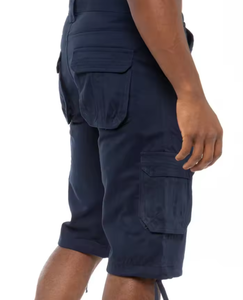 Short de jogging unisexe à taille élastique pour hommes et femmes avec rayures latérales pantalon de sport en polyester - Product Image 4