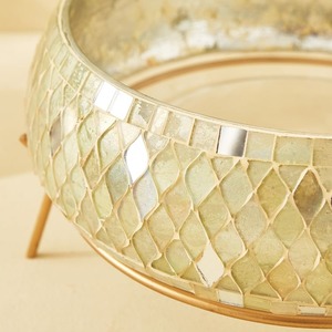 ชามแก้วโมเสกทรงกลมสำหรับผลไม้แห้งและช็อคโกแลตในงานปาร์ตี้ - Product Image 4