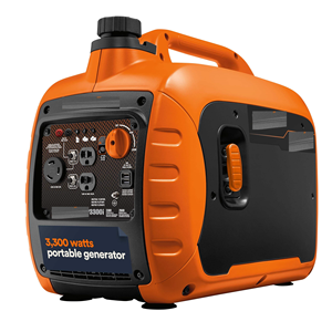 เครื่องกำเนิดไฟฟ้าแบบพกพาอินเวอร์เตอร์พลังงานแก๊ส 3,300 วัตต์ รุ่นใหม่ - น้ำหนักเบาและกะทัดรัด - พอร์ต USB สำหรับชาร์จอุปกรณ์ พร้อมจัดส่ง - Product Image 3