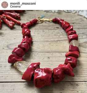 Collier en résine à perles simples décoratives, chaîne en corde classique faite à la main, multicolore, tendance, de haute qualité, artisanat bh - Product Image 4