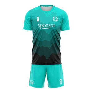 Conjuntos de camiseta transpirable de uniforme de fútbol de sublimación completa cómoda ropa de fútbol de poliéster 100% al por mayor con servicio OEM - Product Image 3