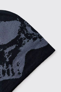 Gorros de punto Jacquard completos personalizados para hombres y mujeres Diseño elegante para ropa de invierno al aire libre con algodón - Product Image 4