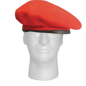Casquettes de béret de couleur unie et à motif/100% Casquettes de béret de taille adulte en matériau respirant et à séchage rapide - Product Image 5