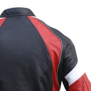 Prix ajustable Veste de moto pour homme anti-rides Qualité supérieure respirante légère Vestes de moto en cuir véritable pour homme - Product Image 5