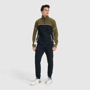 Custom Logo Blank <b>Pullover</b> <b>Mens</b> Sweat Suit with Hoodie Cotton Plain Slim Fit Jogging Track Suits - Product Image 3