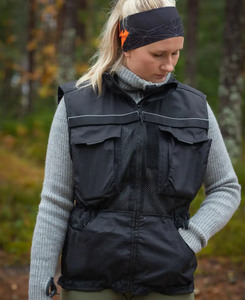 เสื้อกั๊กฝึกสุนัขปรับได้มีหลายกระเป๋าน้ำหนักเบาระบายอากาศและทนทานเสื้อฝึกสุนัขมืออาชีพ - Product Image 3