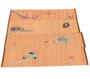 2024's Hottest Selling Item Indulge in Timeless Elegance: Experience the Exquisite Charm of Japanese Inspired Bamboo Tea Mats