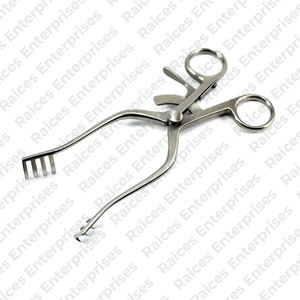 Instrumento médico alemán de acero inoxidable de calidad superior, Retractor Weitlaner, fuente de alimentación Manual, Retractor Weitlaner a la venta - Product Image 6