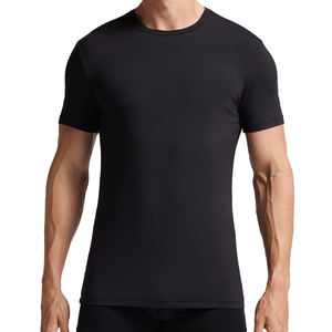 100% coton haute qualité personnalisable hommes Ringer T-Shirts 180 grammes respirant microfibre avant Logo motif conception - Product Image 1