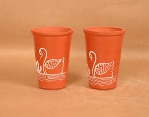 Verre Kullad en argile indienne écologique jetable de haute qualité utilisé pour le thé Lassi eau utilisation quotidienne - Product Image 1