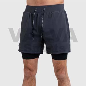 Shorts de course pour hommes Bodybuilding Muscle Training Sportswear Exercise Gym Shorts pour hommes en tissu de haute qualité - Product Image 6