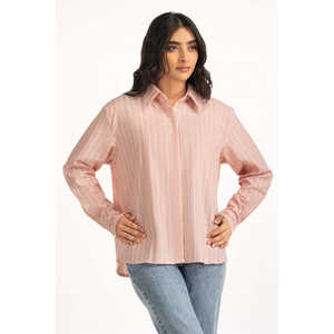 Camisas Casuales de Moda Sencilla para Mujer, Talla XL, Popelina de Algodón Tejido con Cuello Solapa, Diseño Liso para Primavera, Verano y Otoño - Product Image 3