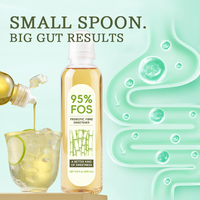 Sirop prébiotique aromatisé aux fructo-oligosaccharides à 95 %, disponible en OEM/ODM, pour boissons, stimulant du métabolisme.