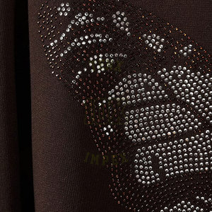 OEM Sweat à capuche personnalisé avec strass pour hommes Oversized Fit Streetwear Trend 2025 Commande en gros acceptée - Product Image 6