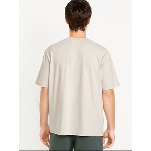 Chemise basique à manches courtes et col rond pour homme, options de couleurs personnalisées, tailles S-5XL, coupe classique, impression graphique, broderie, marque privée - Product Image 3