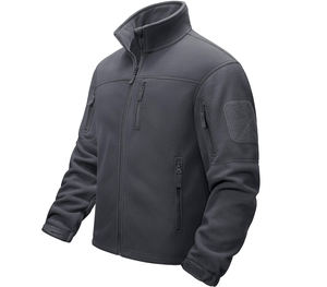 Pakistan Made Low MOQ Hombres Chaquetas de lana Reversible Tallas grandes Manga larga Hombres Chaquetas de lana - Product Image 1