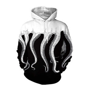 Sudaderas con capucha cálidas de invierno informales para hombre de estilo caliente 100% técnicas de sublimación de algodón sudaderas con capucha bordadas de precio razonable - Product Image 2