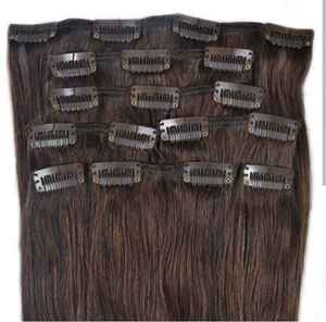 Clip de cheveux humains sur les extensions cheveux naturels de qualité 12A pour des prix abordables à Chennai en Inde - Product Image 4