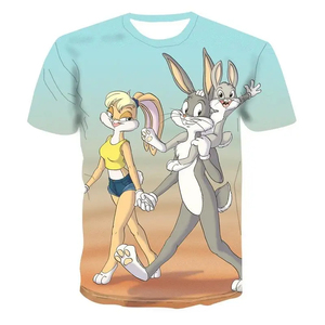 Camiseta de Hombre Oversize con Estampado 3D, Algodón Premium de Alto Gramaje, Diseño Gráfico Único, Ajuste Holgado, Manga Corta, Cuello Redondo, Estilo Urbano - Product Image 2