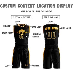 เสื้อบาสเก็ตบอลสำหรับฉัน,เครื่องแบบเสื้อบาสเก็ตบอลแบบระเหิดแห้งเร็วระบายอากาศได้ดี - Product Image 4