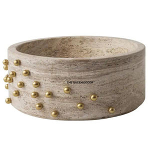 Washable And Sustainable Fruits Salad Shinny Polish <b>Bowls</b> For Serving Uses Housewarming Gift Decorative <b>Bowl</b> - Product Image 2