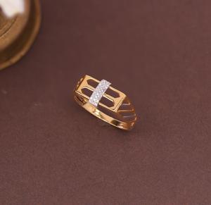 Anillo de diamantes naturales finos y elegantes para mujer, diamantes certificados de corte redondo, oro de 18 quilates, bodas de diseño de lujo atemporales - Product Image 5