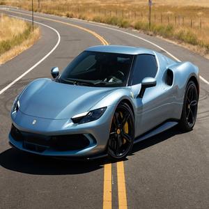 2022 296 GTB 818 ch V6 hybride biturbo, plus de 65 000 $ de options, Azzurro Metallic - Product Image 1