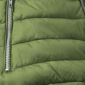 Chaleco Acolchado Vintage de Lona Lavada para Hombre, Chaqueta Informal de Alta Calidad, Transpirable, con Capucha, Cierre de Cremallera, Cuello Redondo, Ropa de Abrigo de Invierno, Servicio OEM - Product Image 5