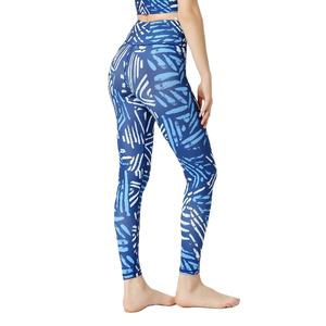 Pantalones de Yoga para Mujer, Estampados, Largos, de Cintura Alta, Elásticos en Cuatro Direcciones, de Spandex/Nailon, Leggings Deportivos Ajustados para Gimnasio - Product Image 6