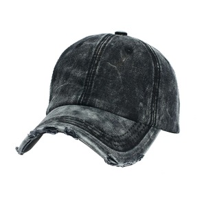 2025 unisexe Vintage Denim Baseball chapeau réglable décontracté casquette lavé épissure conception populaire Hip Hop Style voyage personnage Image - Product Image 6